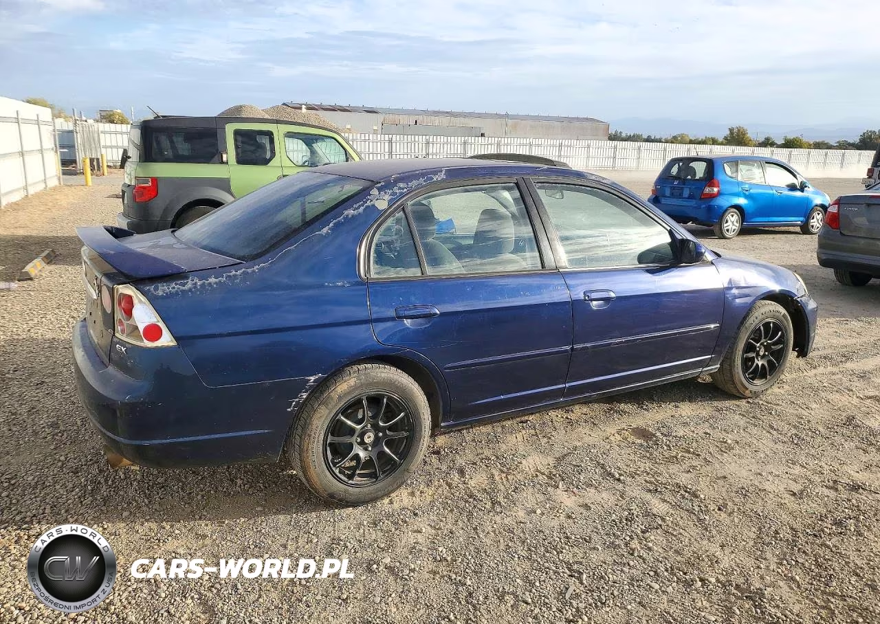 2001 Honda Civic Ex VIN:2HGES25791H561863 - 3
