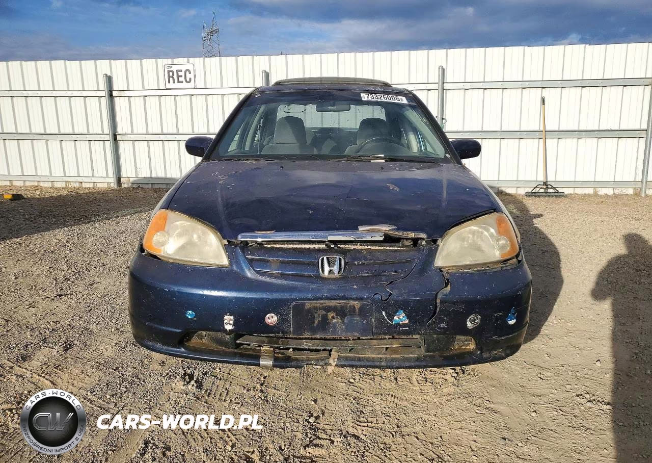 2001 Honda Civic Ex VIN:2HGES25791H561863 - 5