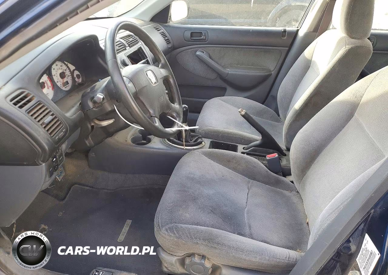 2001 Honda Civic Ex VIN:2HGES25791H561863 - 7