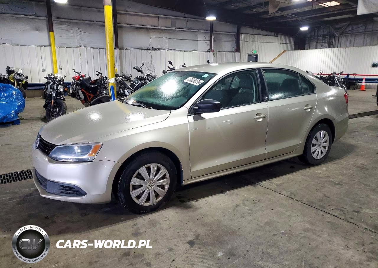 2014 Volkswagen Jetta Base VIN:3VW2K7AJ5EM328552 - 1