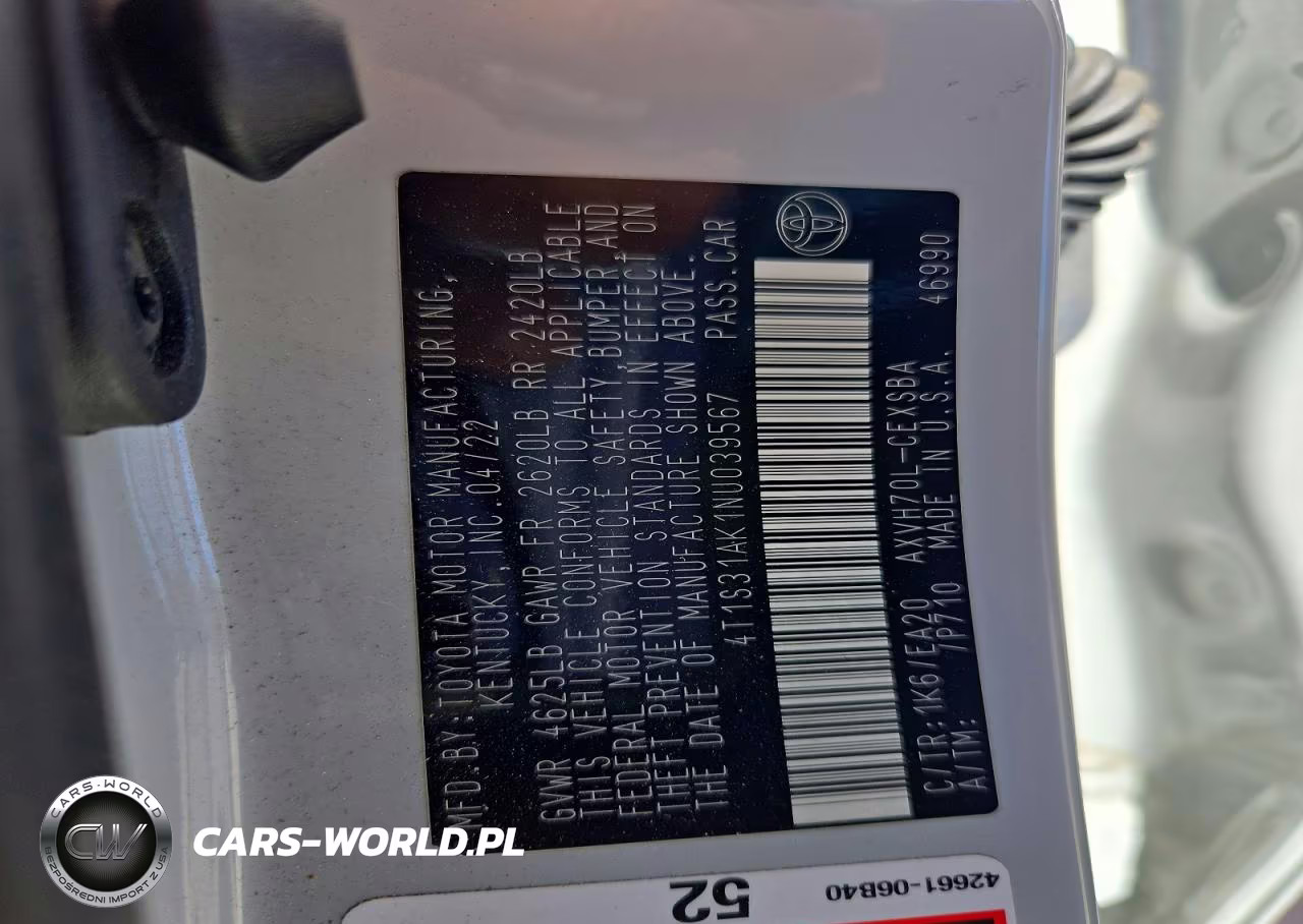 2022 Toyota Camry Hybrid Se VIN:4T1S31AK1NU039567 - 12