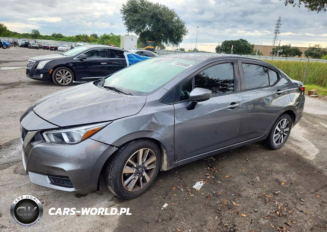 2020 Nissan Versa Sv VIN:3N1CN8EV1LL871579 - 1