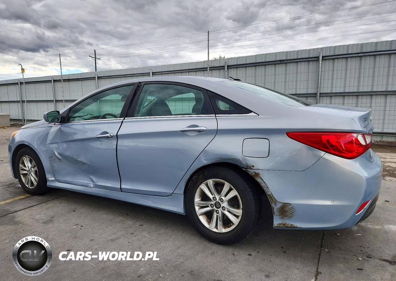 2014 Hyundai Sonata Gls VIN:5NPEB4AC6EH852895 - 2