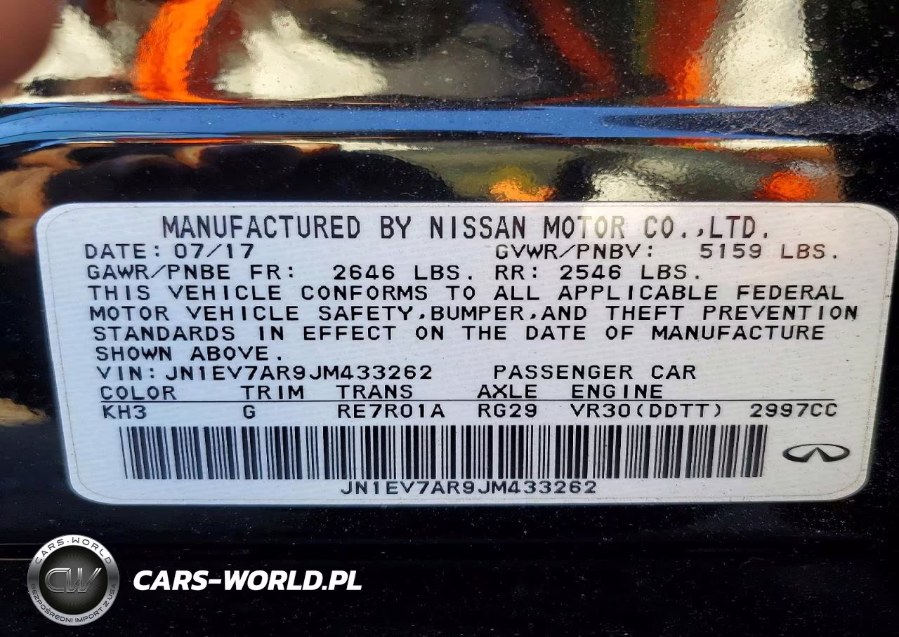 2018 Infiniti Q50 VIN:JN1EV7AR9JM433262 - 12