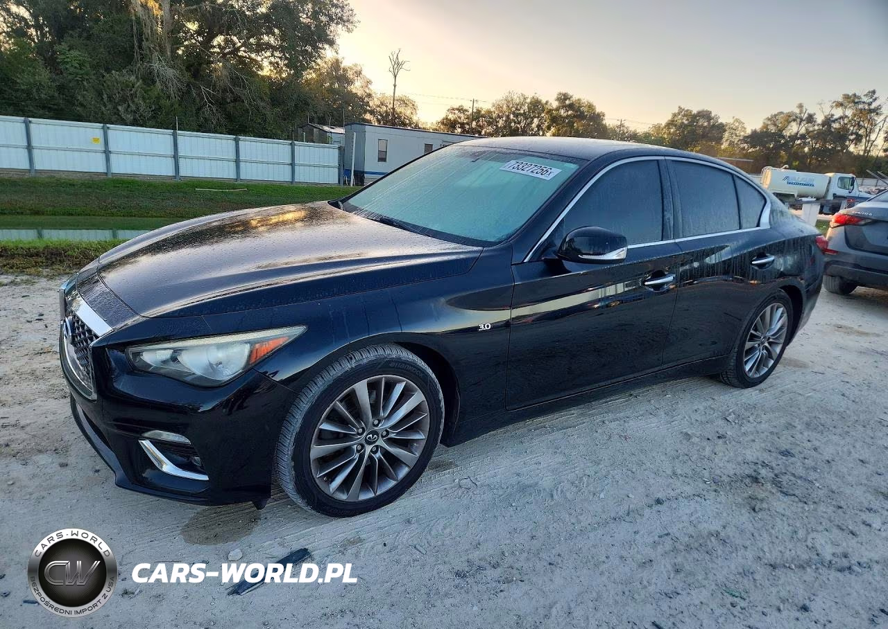 2019 Infiniti Q50 3.0T Luxe VIN:JN1EV7AP3KM511843 - 1