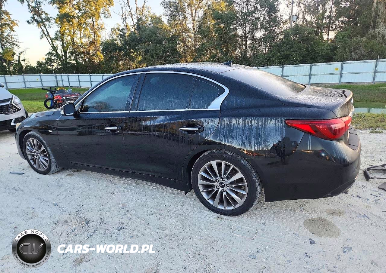 2019 Infiniti Q50 3.0T Luxe VIN:JN1EV7AP3KM511843 - 2