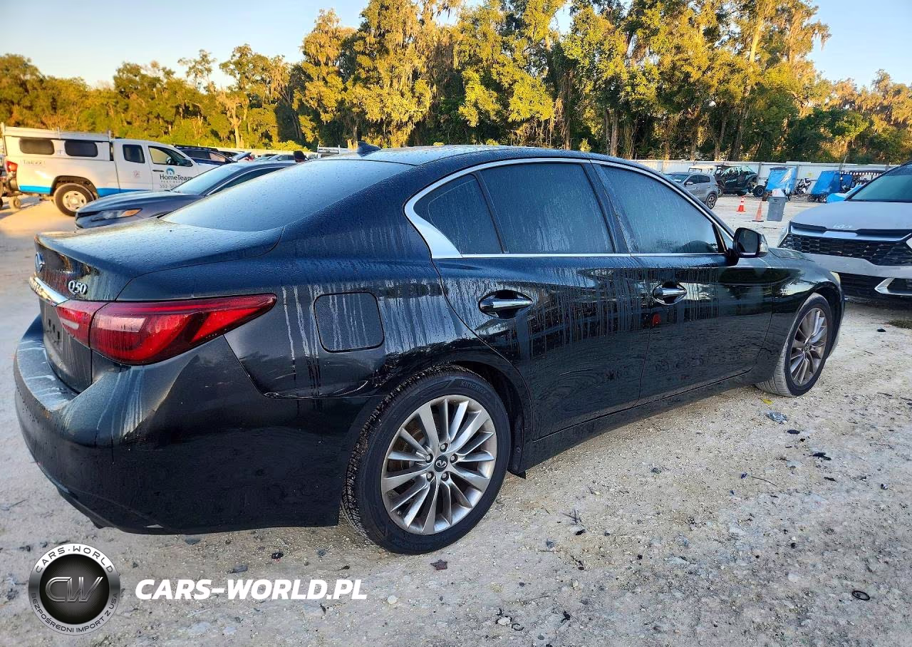 2019 Infiniti Q50 3.0T Luxe VIN:JN1EV7AP3KM511843 - 3