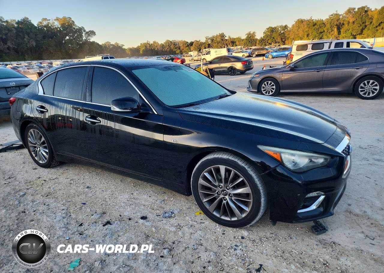 2019 Infiniti Q50 3.0T Luxe VIN:JN1EV7AP3KM511843 - 4