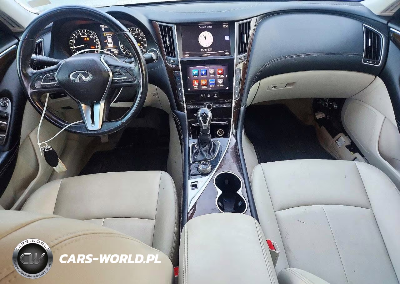 2019 Infiniti Q50 3.0T Luxe VIN:JN1EV7AP3KM511843 - 8