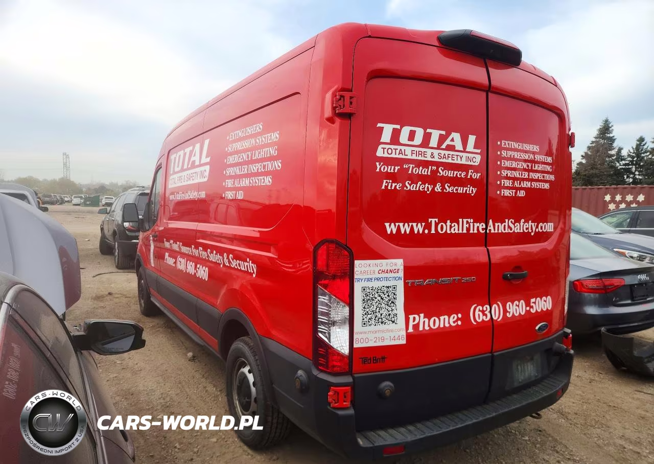 2019 Ford Transit T-250 VIN:1FTYR2CM2KKA34922 - 2