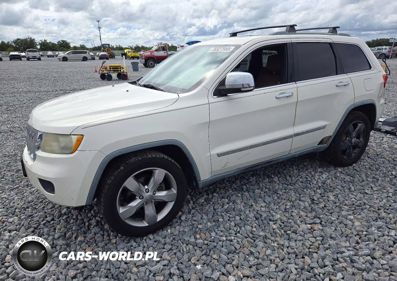 2012 Jeep Grand Cherokee Overland VIN:1C4RJFCG9CC189282 - 1