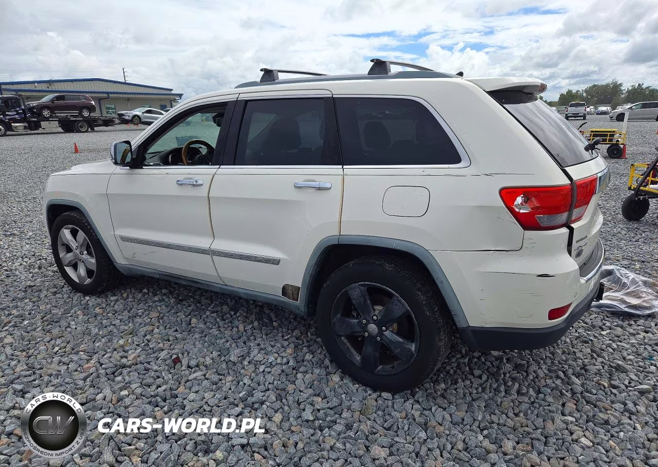 2012 Jeep Grand Cherokee Overland VIN:1C4RJFCG9CC189282 - 2