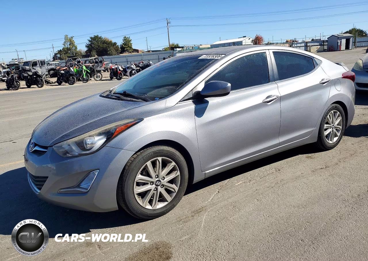 2015 Hyundai Elantra Se VIN:KMHDH4AE2FU223780 - 1