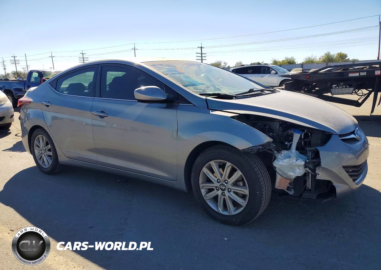 2015 Hyundai Elantra Se VIN:KMHDH4AE2FU223780 - 4