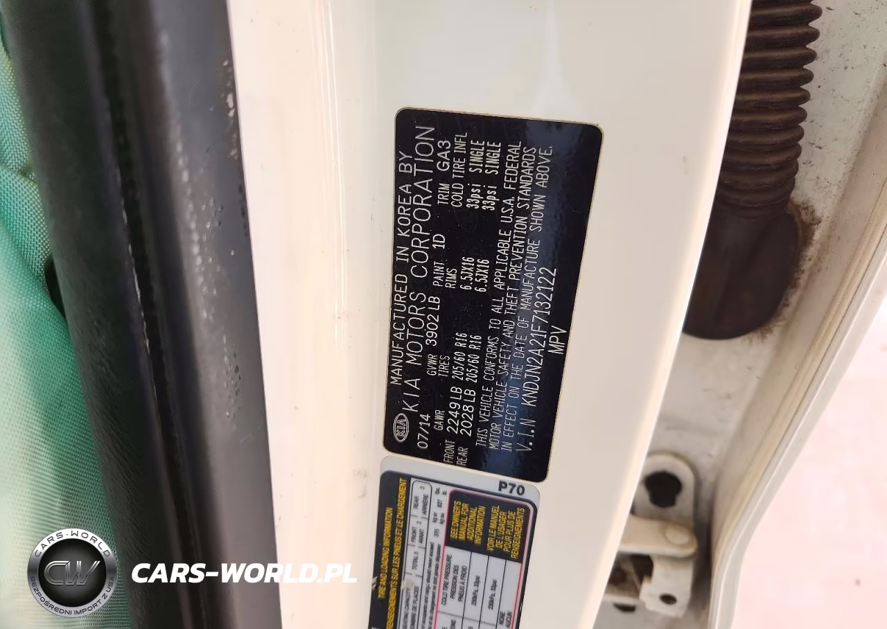 2015 Kia Soul Base VIN:KNDJN2A21F7132122 - 13