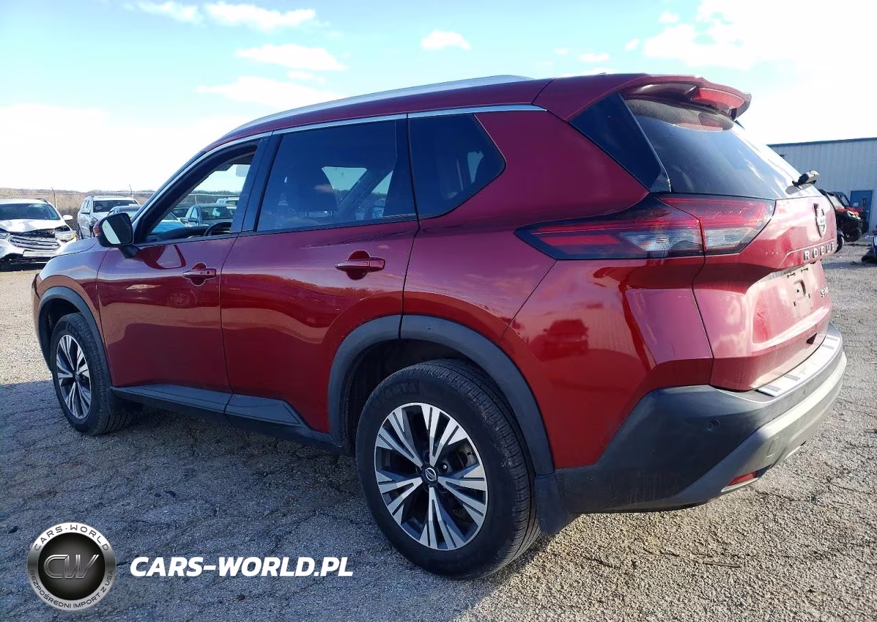 2021 Nissan Rogue Sv VIN:5N1AT3BB5MC707333 - 2