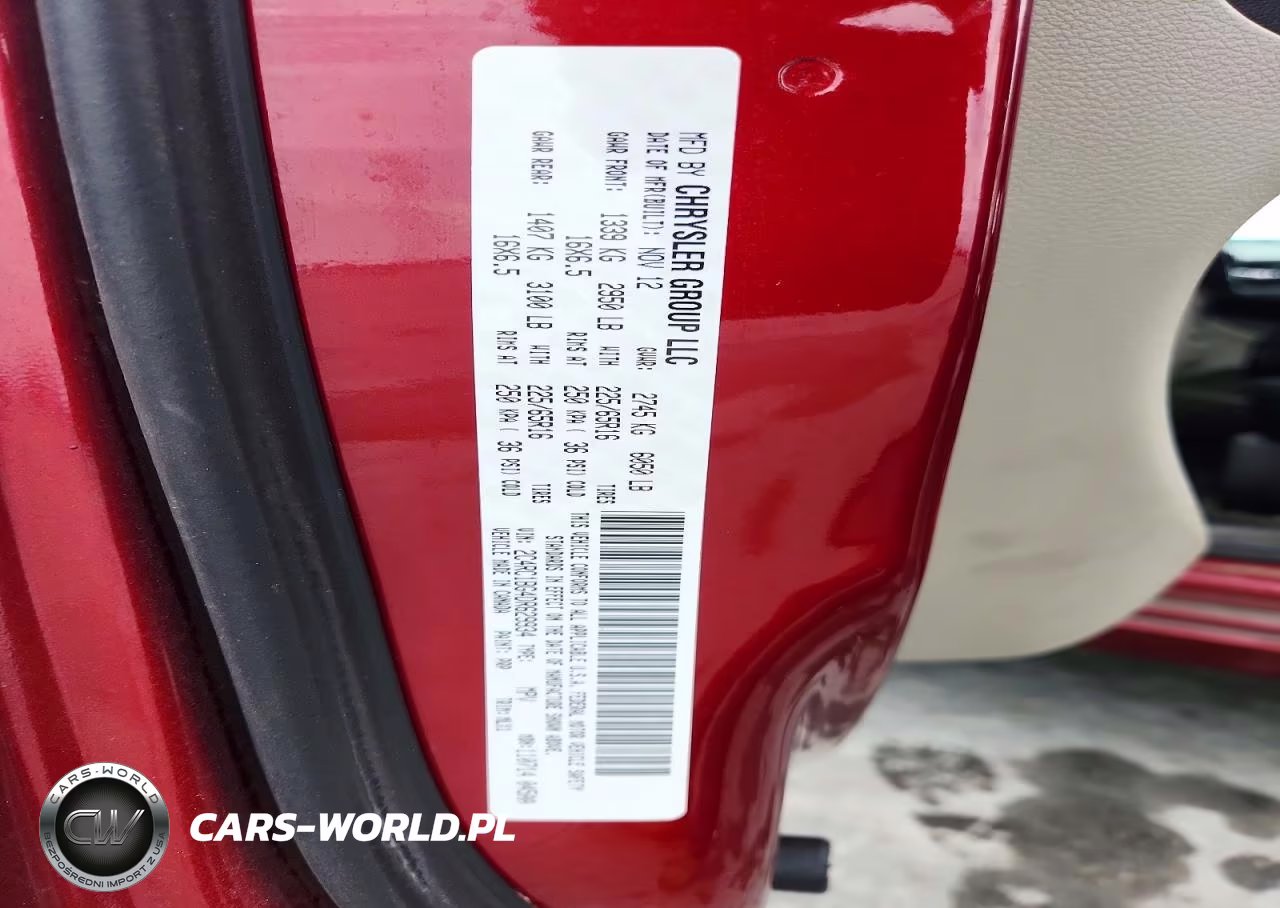 2013 Chrysler Town & Country Touring VIN:2C4RC1BG4DR629934 - 14