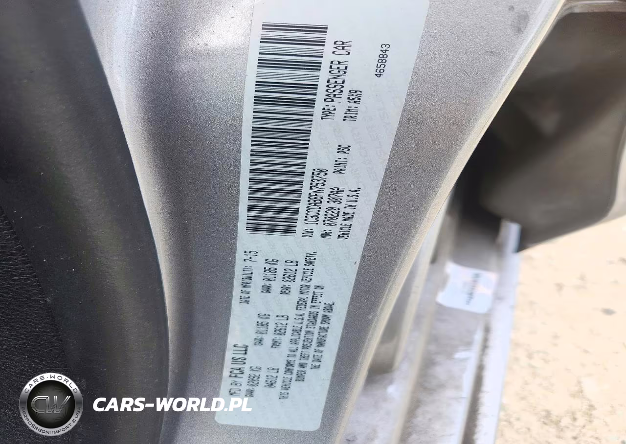 2015 Chrysler 200 Limited VIN:1C3CCCAB6FN753750 - 13