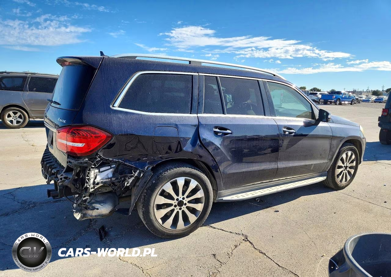2018 Mercedes-Benz Gls 450 4Matic VIN:4JGDF6EE6JB007706 - 3