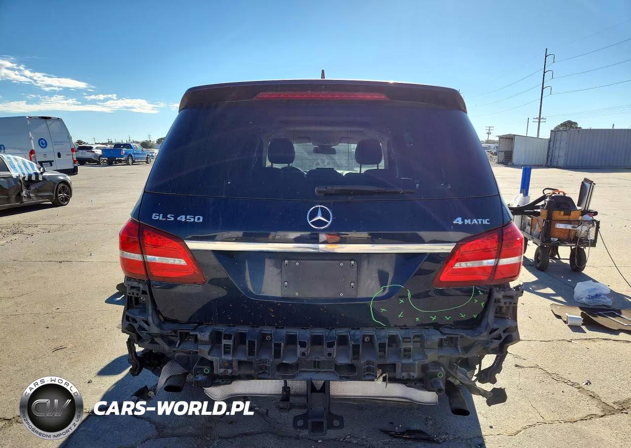 2018 Mercedes-Benz Gls 450 4Matic VIN:4JGDF6EE6JB007706 - 6