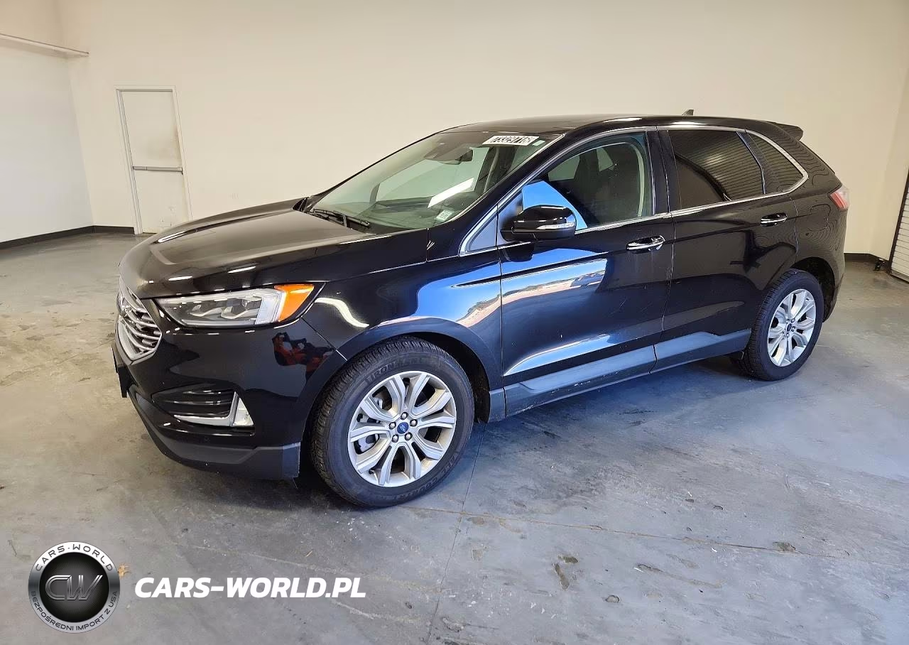 2022 Ford Edge Titanium VIN:2FMPK4K96NBA55727 - 1