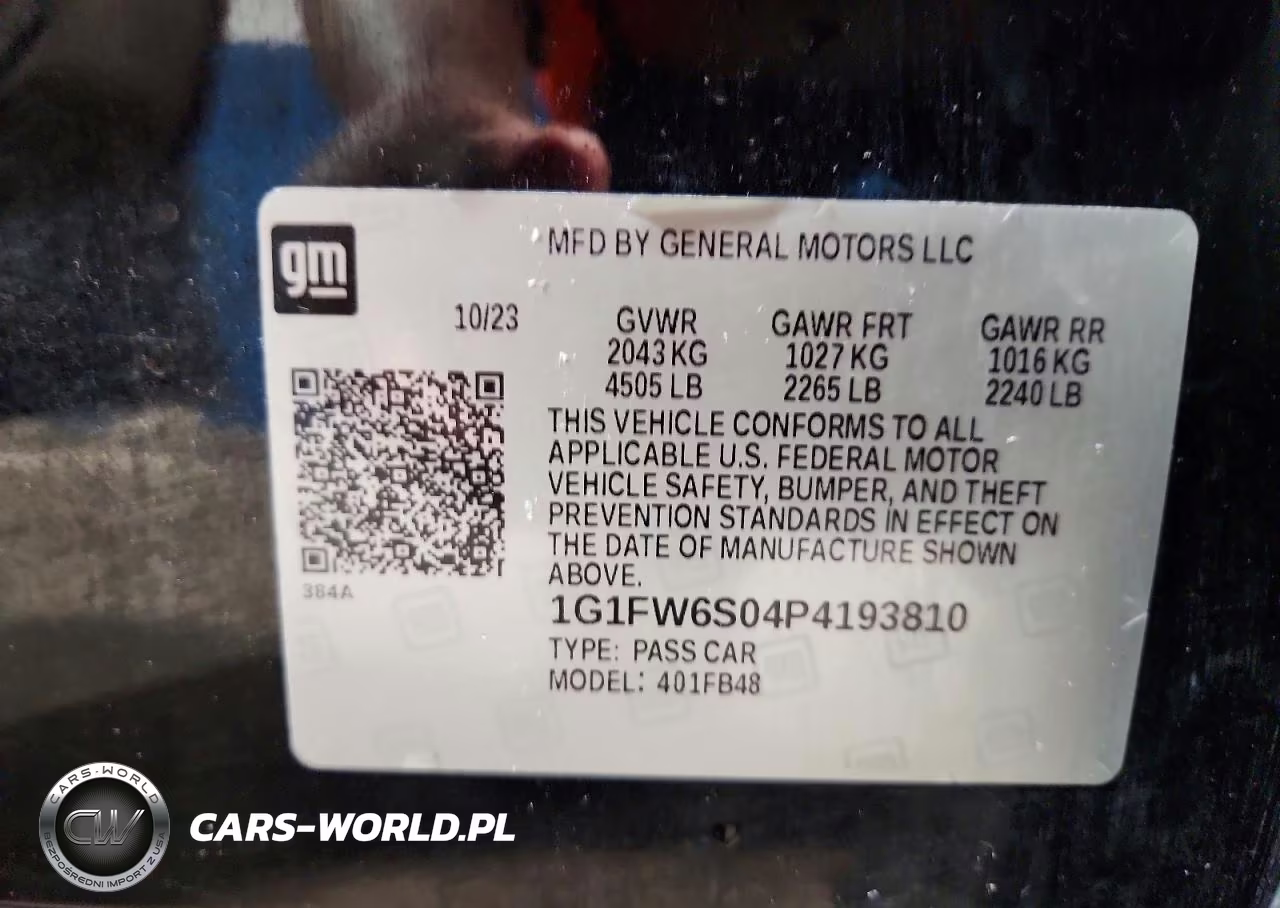 2023 Chevrolet Bolt Ev 1Lt VIN:1G1FW6S04P4193810 - 13