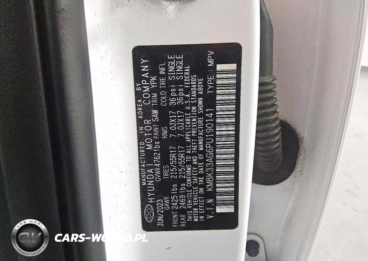 2023 Hyundai Kona Sel VIN:KM8K33AG6PU190141 - 12