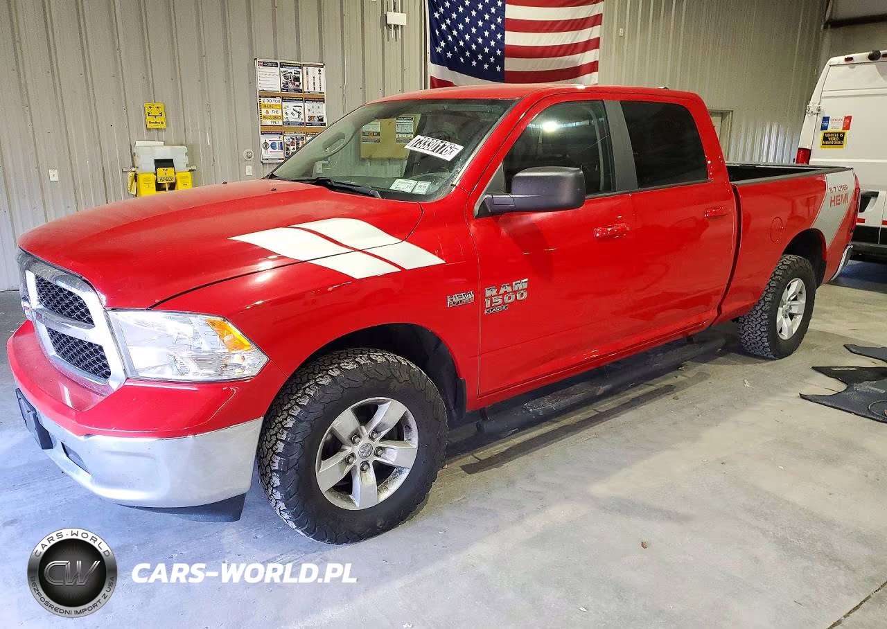 2019 Ram 1500 Classic Slt VIN:1C6RR7TT3KS601865 - 1