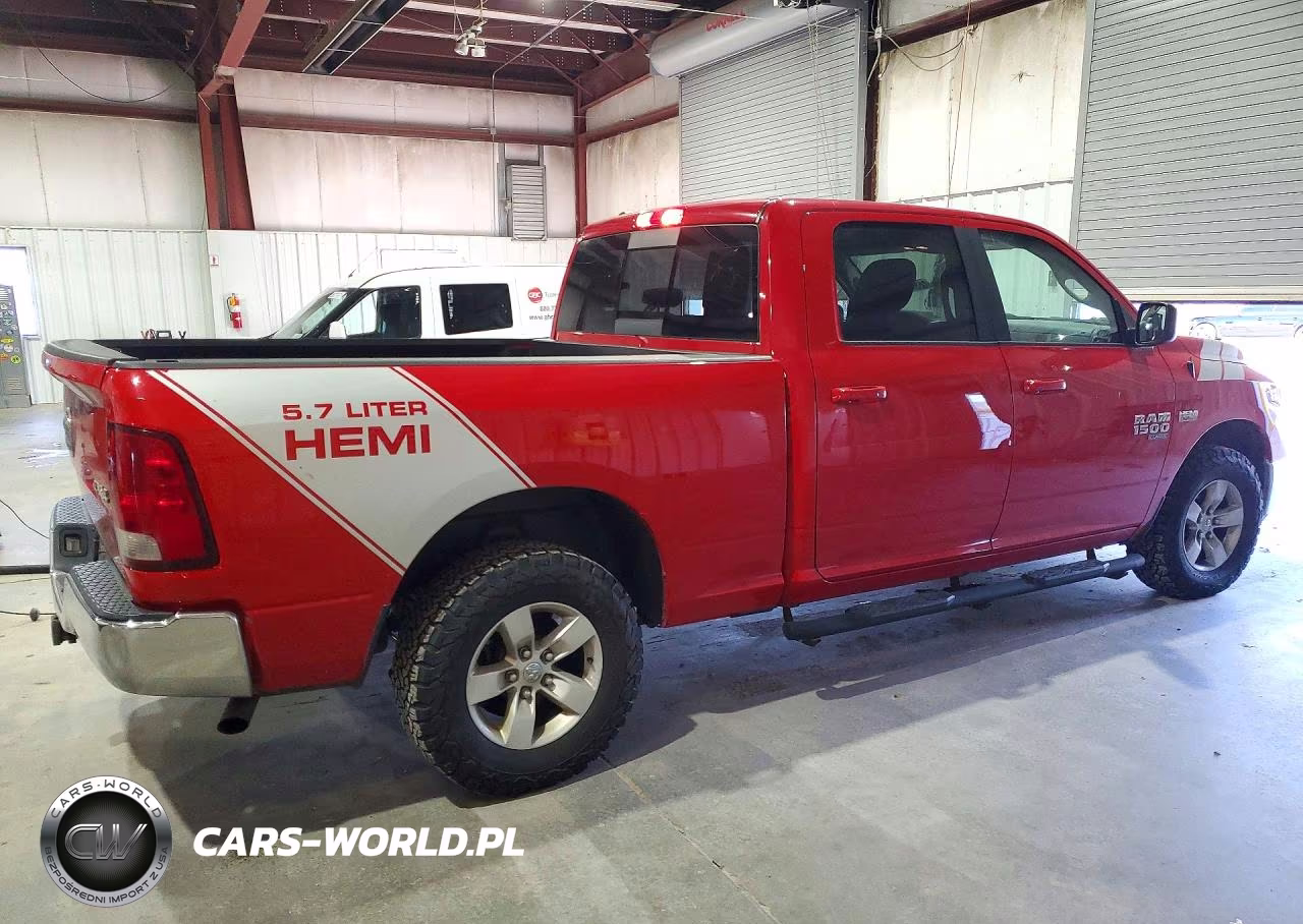 2019 Ram 1500 Classic Slt VIN:1C6RR7TT3KS601865 - 3