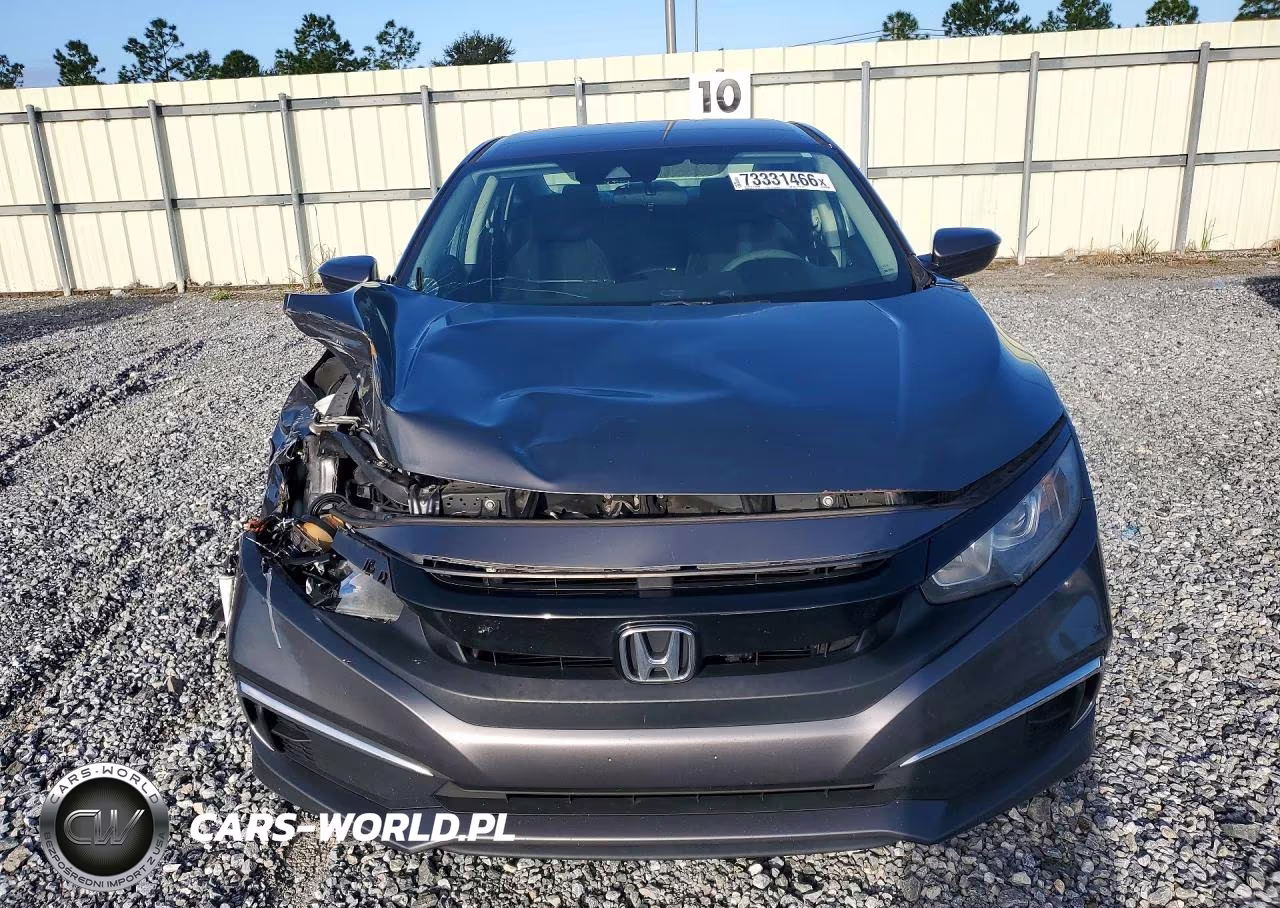 2019 Honda Civic Lx VIN:19XFC2F68KE029605 - 5