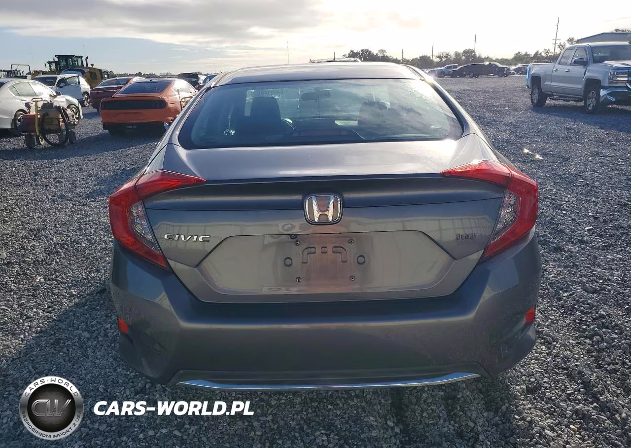 2019 Honda Civic Lx VIN:19XFC2F68KE029605 - 6