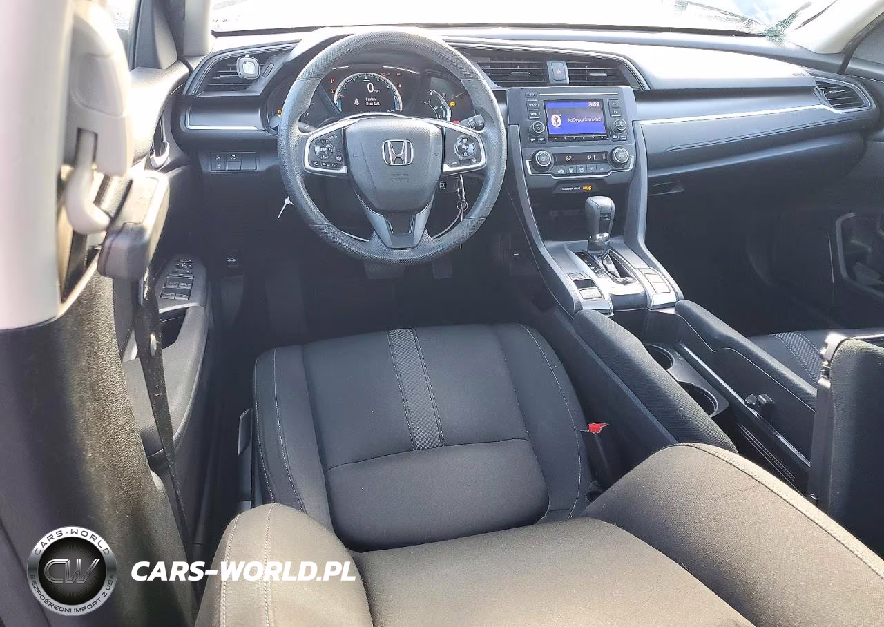 2019 Honda Civic Lx VIN:19XFC2F68KE029605 - 8