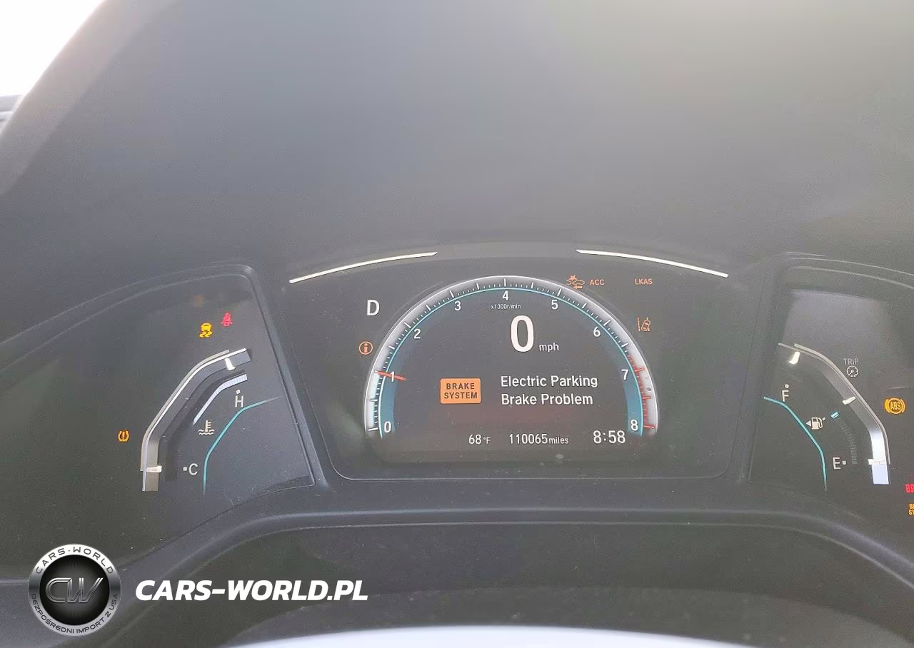 2019 Honda Civic Lx VIN:19XFC2F68KE029605 - 9