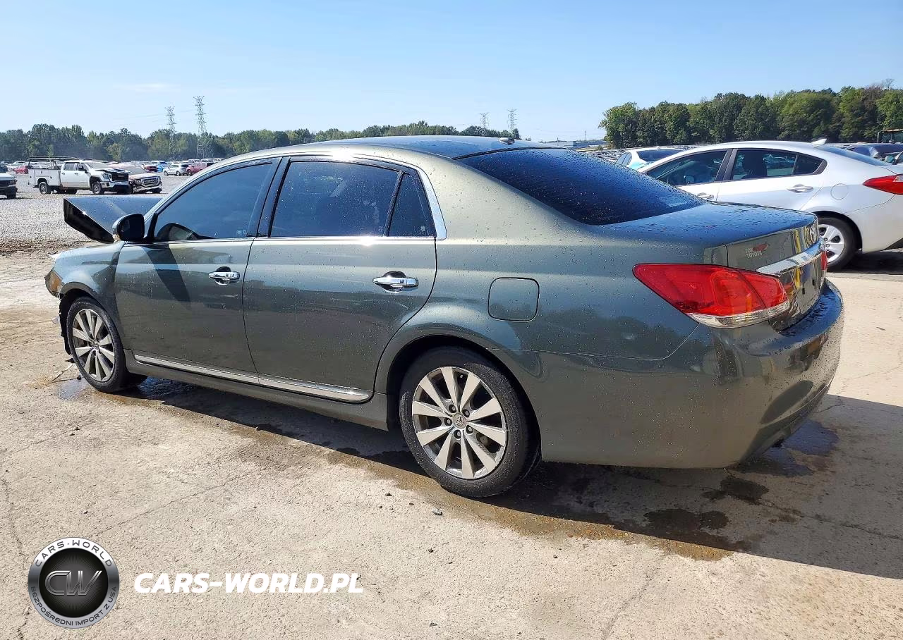 2012 TOYOTA AVALON BASE VIN:4T1BK3DB4CU472730 - 2