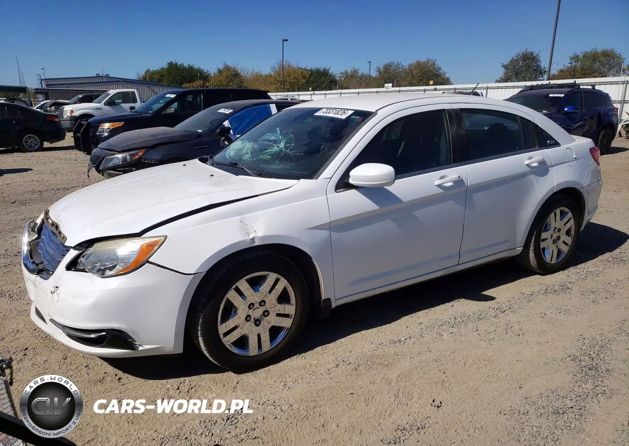 2012 Chrysler 200 Lx VIN:1C3CCBAB2CN248990 - 1