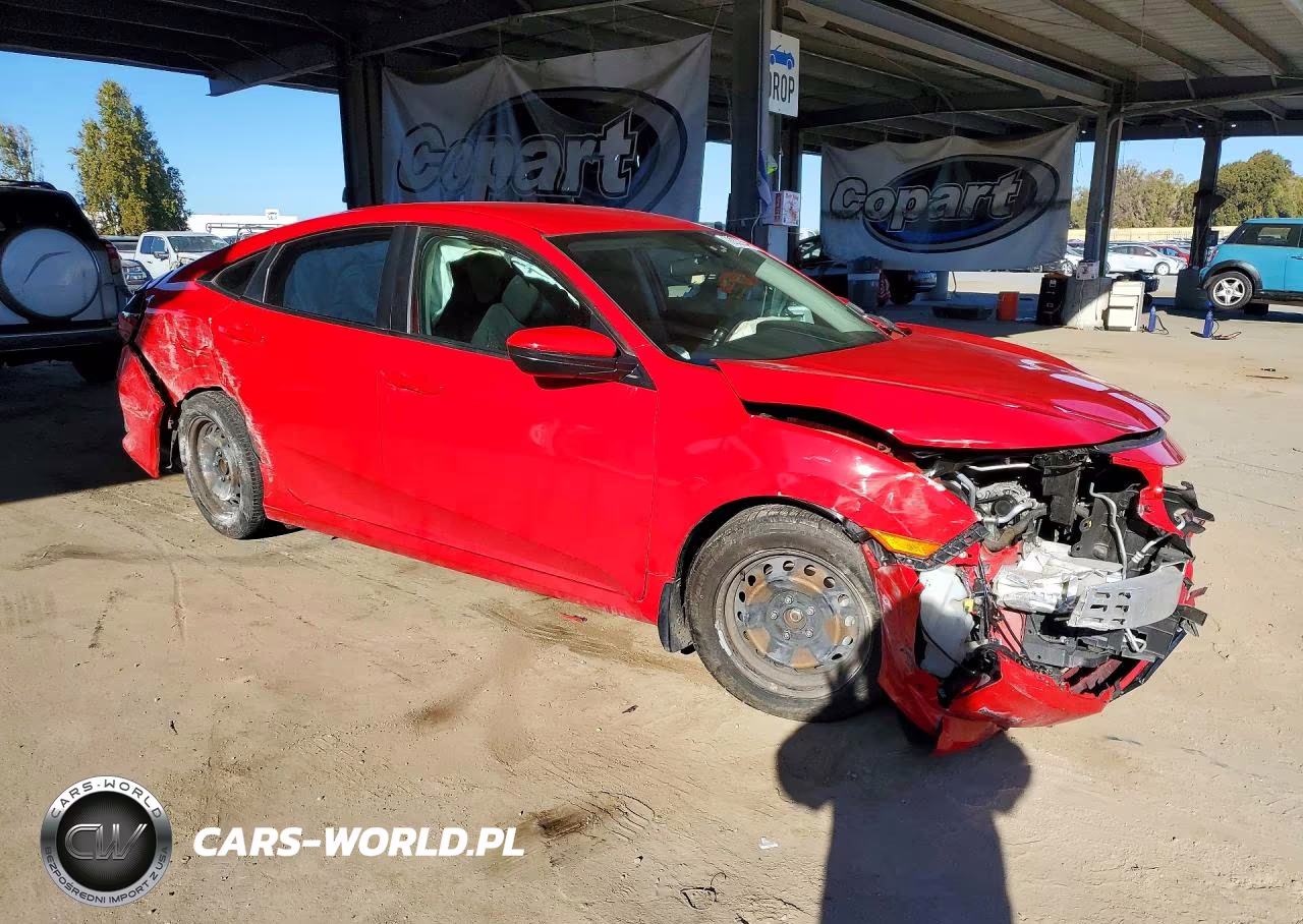 2017 Honda Civic Lx VIN:2HGFC2F57HH500875 - 4