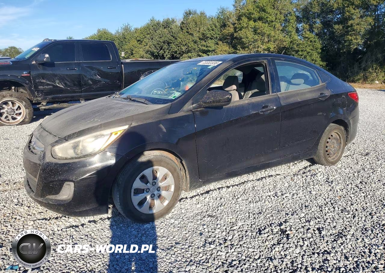 2017 Hyundai Accent Se VIN:KMHCT4AE3HU288828 - 1