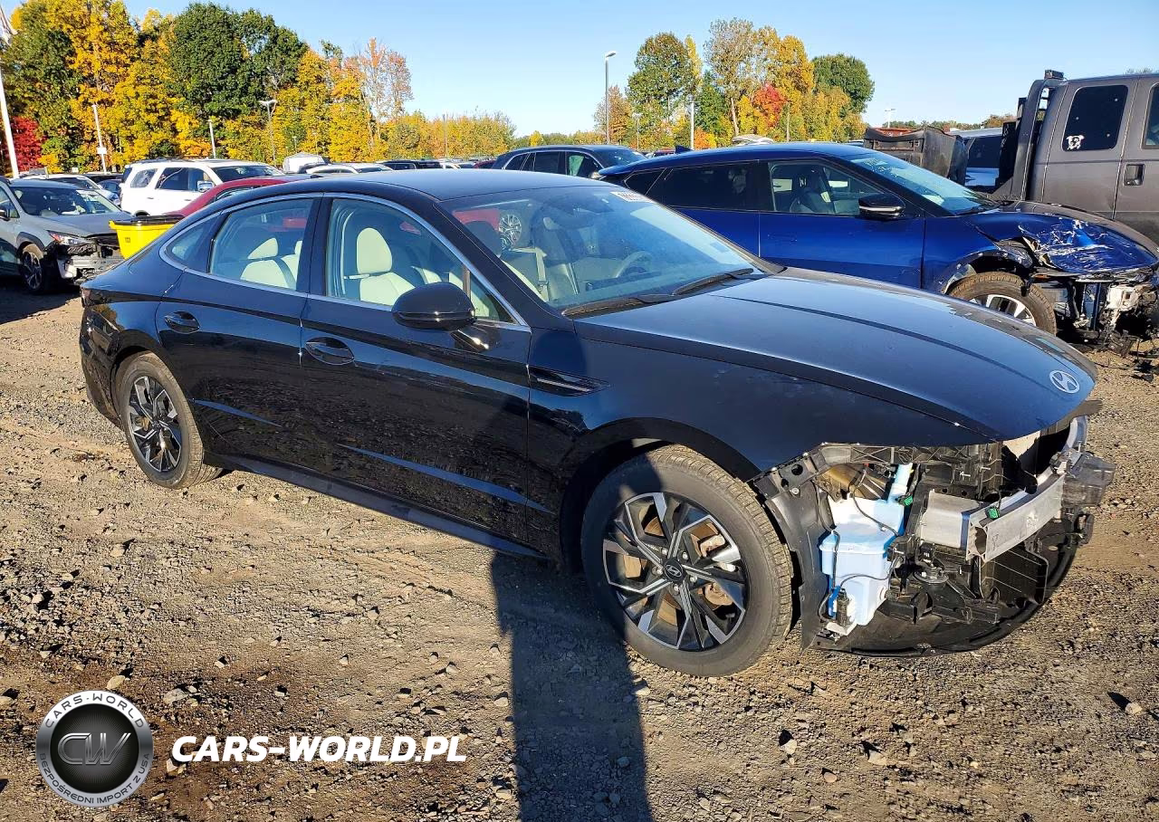 2025 Hyundai Sonata Sel VIN:KMHL64JA4SA498819 - 4