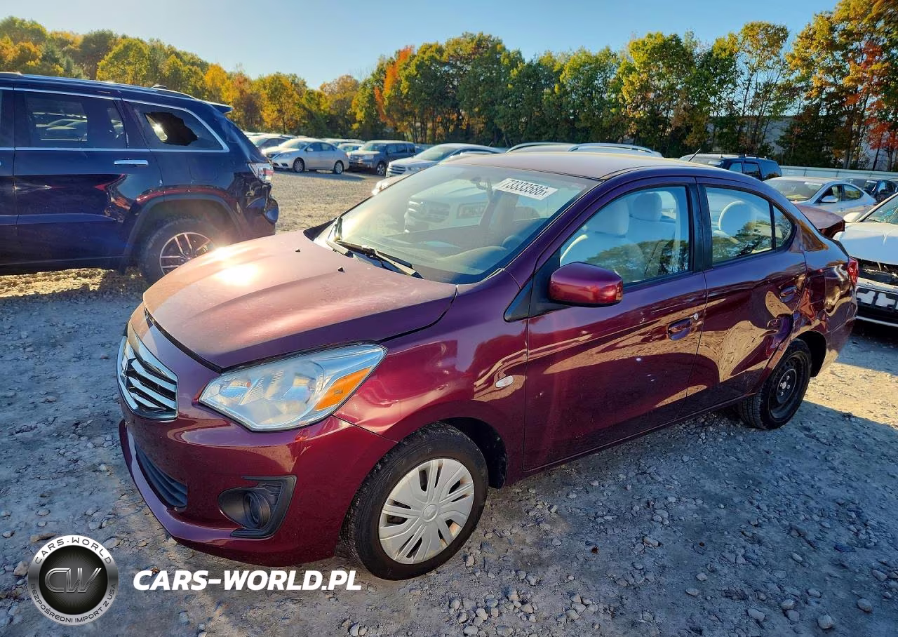 2018 Mitsubishi Mirage G4 Es VIN:ML32F3FJXJHF03665 - 1