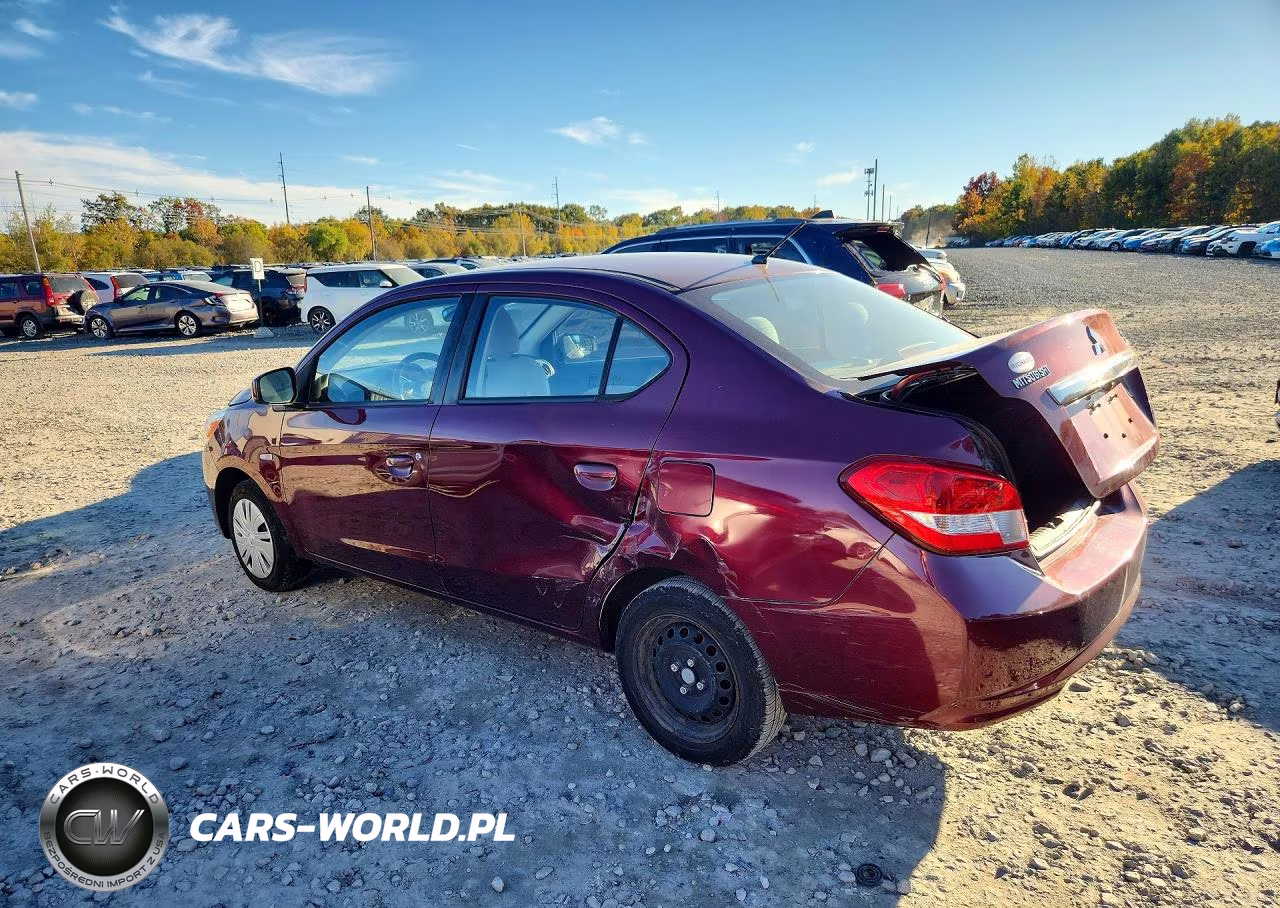 2018 Mitsubishi Mirage G4 Es VIN:ML32F3FJXJHF03665 - 2