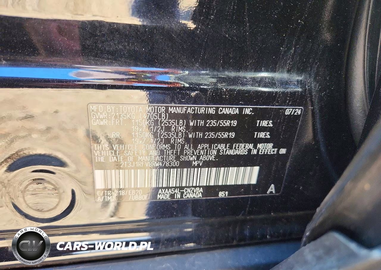 2024 Toyota Rav4 Adventure VIN:2T3J1RFV8RW478300 - 14