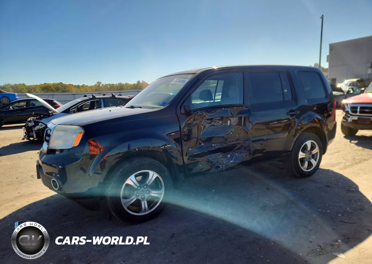 2015 Honda Pilot Se VIN:5FNYF4H36FB053349 - 1