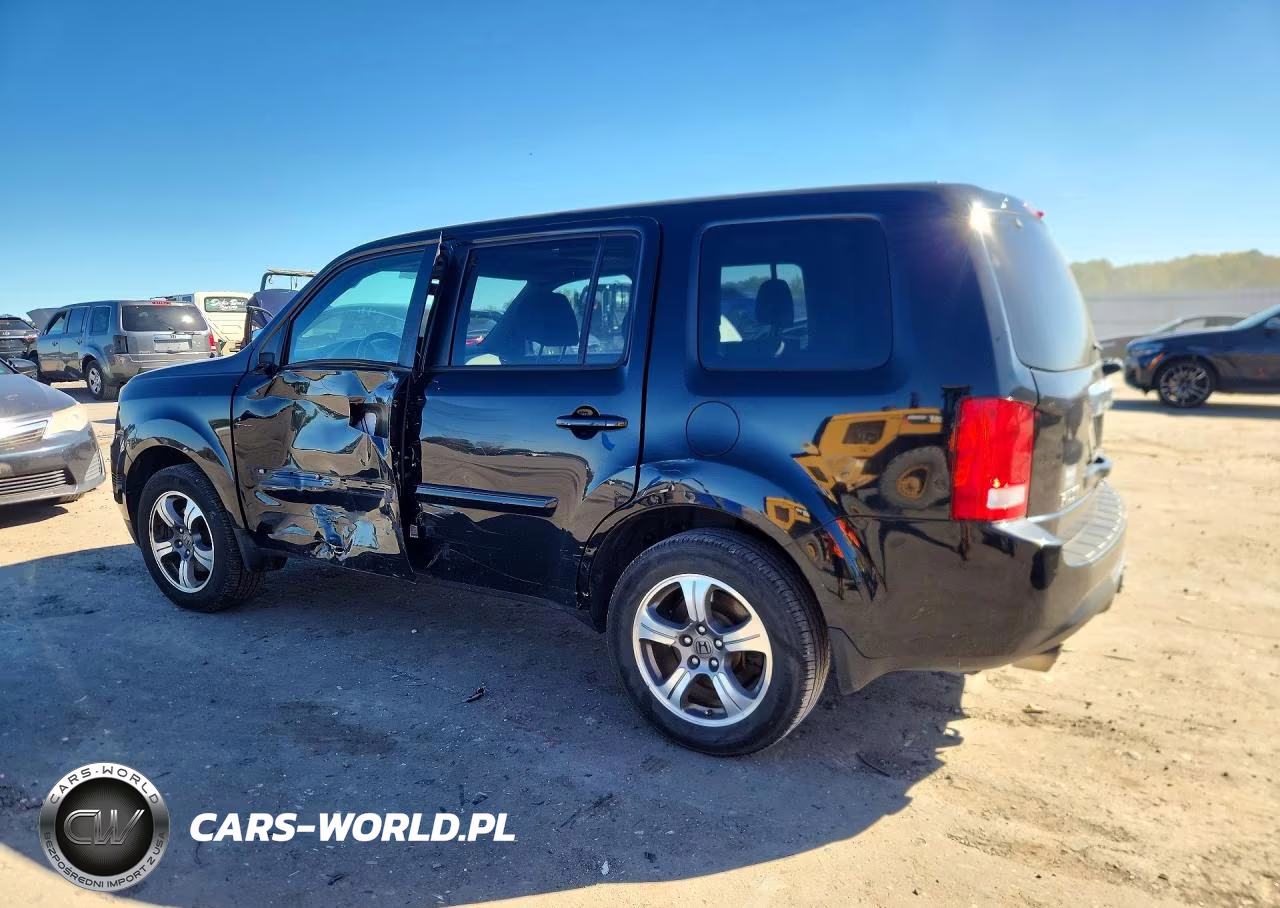 2015 Honda Pilot Se VIN:5FNYF4H36FB053349 - 2