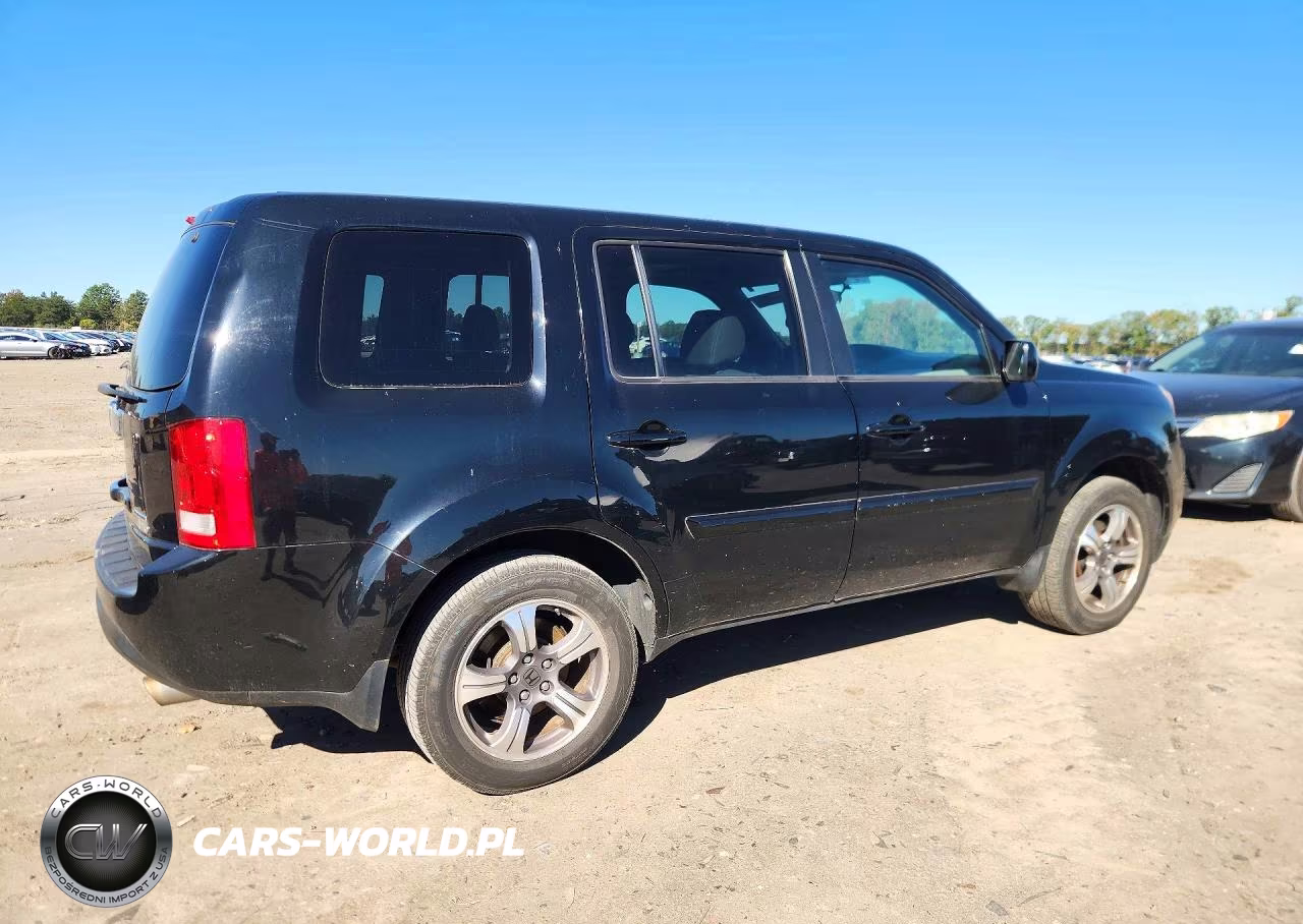 2015 Honda Pilot Se VIN:5FNYF4H36FB053349 - 3