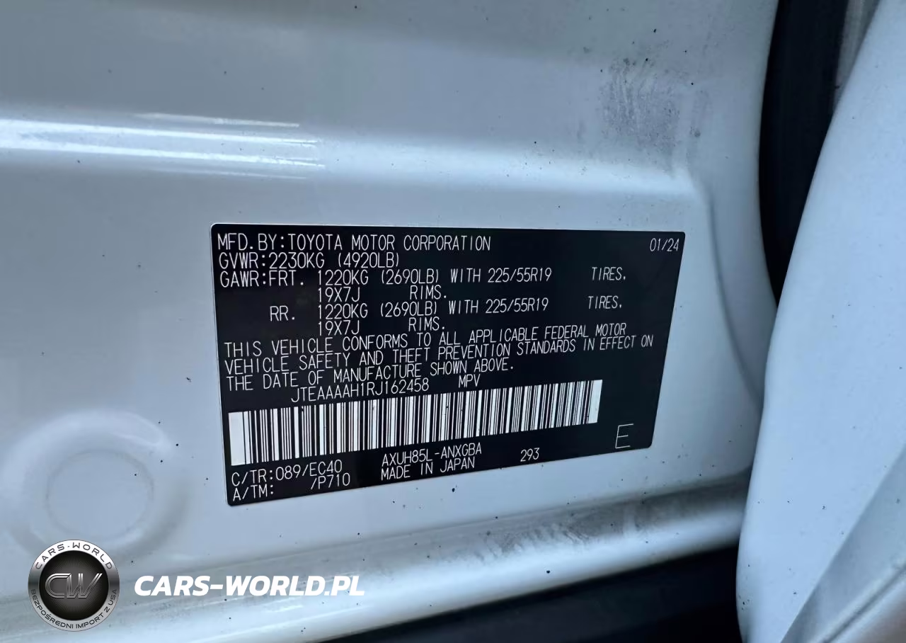 2024 Toyota Venza Xle VIN:JTEAAAAH1RJ162458 - 10