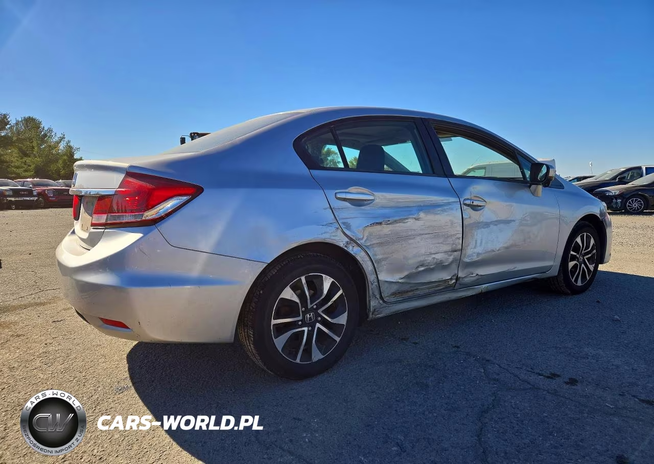 2014 Honda Civic Ex VIN:19XFB2F80EE268560 - 3
