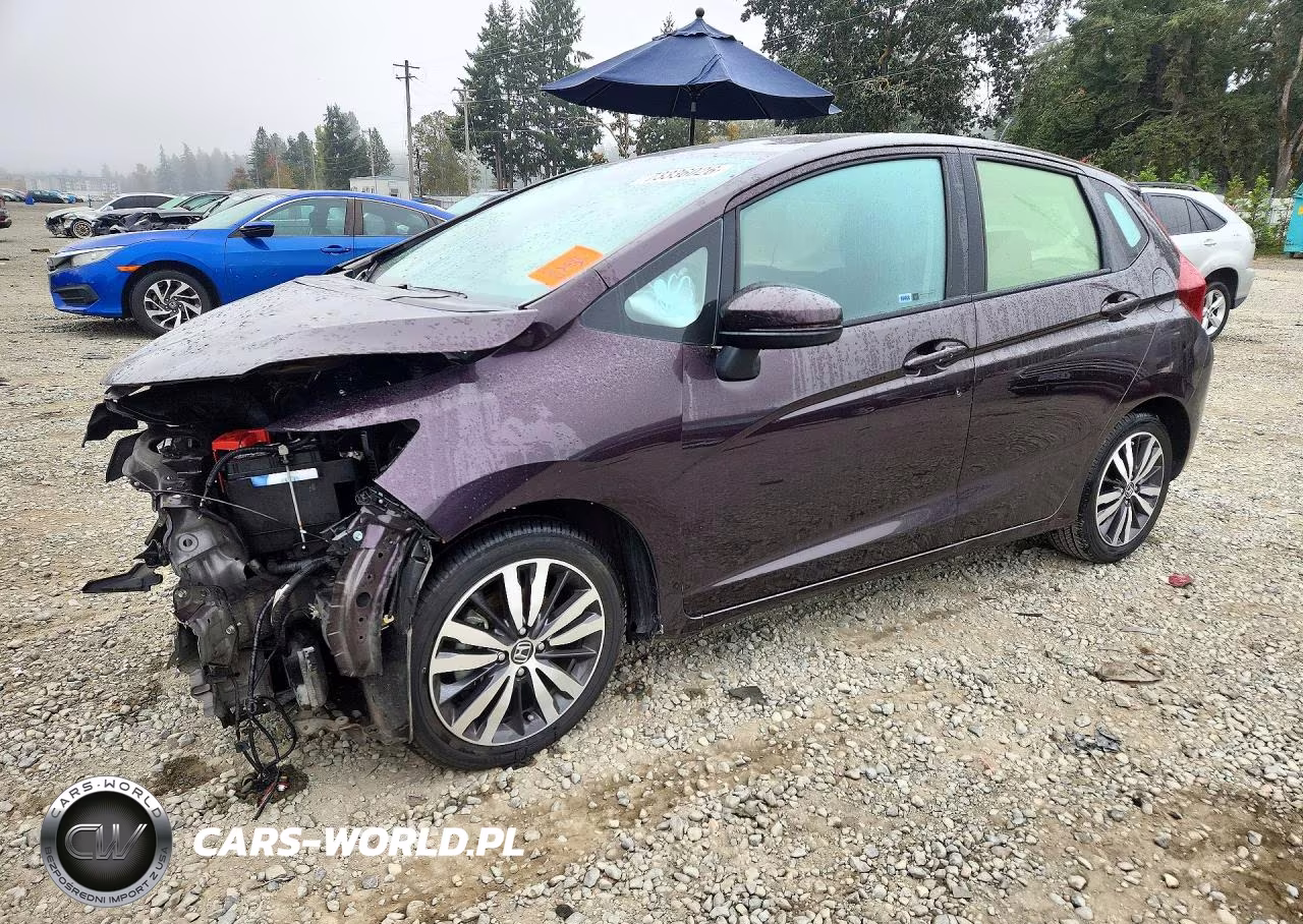 2017 Honda Fit Ex VIN:JHMGK5H75HS011209 - 1
