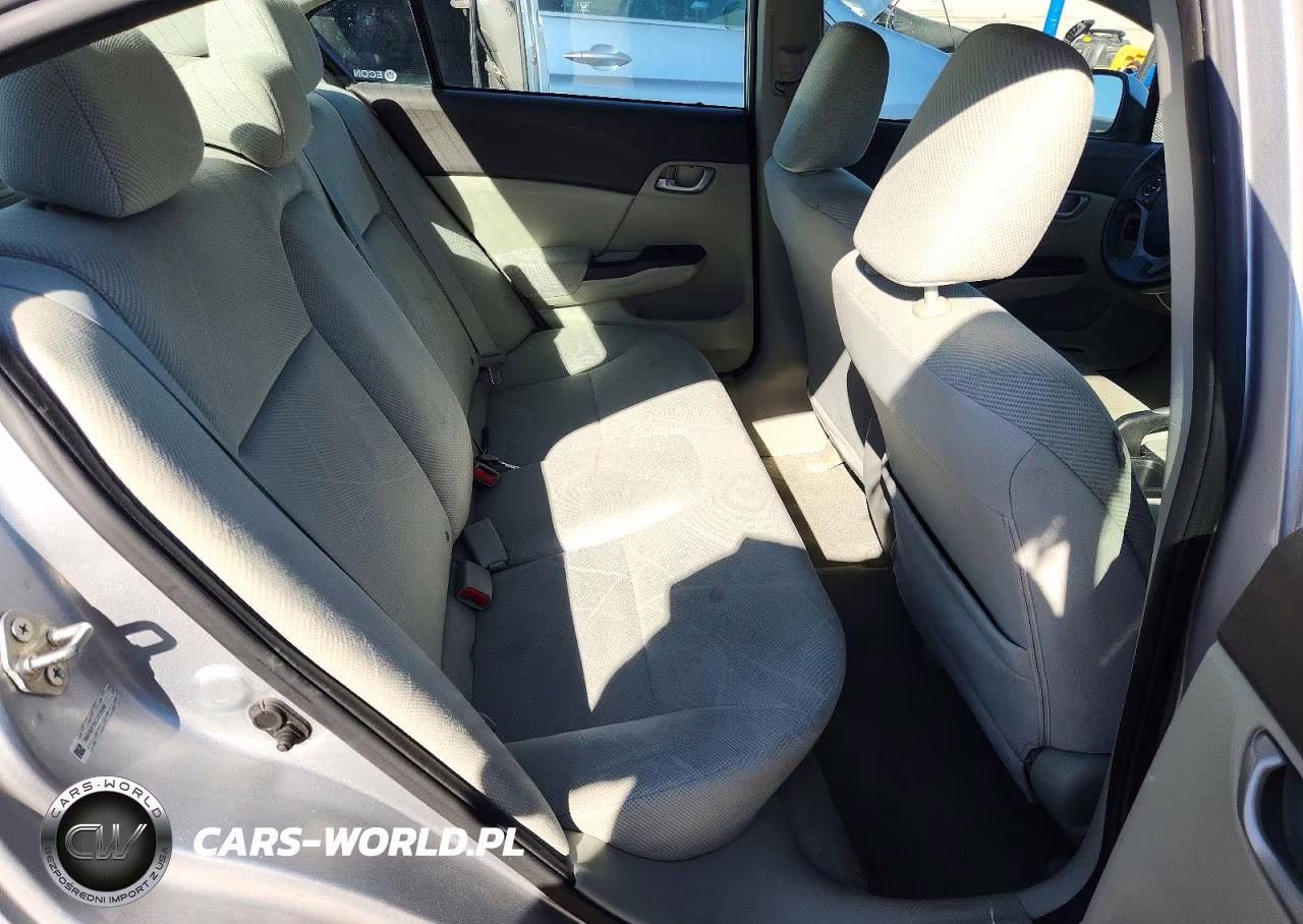 2012 Honda Civic Lx VIN:19XFB2F58CE018390 - 10