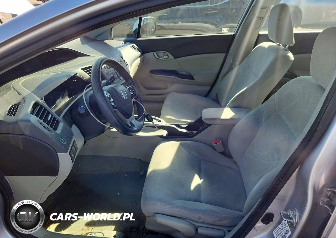 2012 Honda Civic Lx VIN:19XFB2F58CE018390 - 7