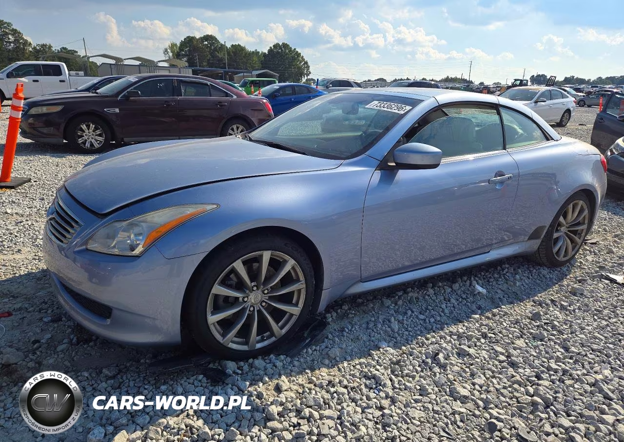 2009 Infiniti G37 Convertible Base VIN:JNKCV66E39M725004 - 1